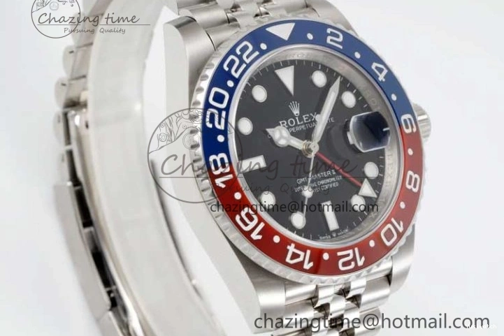 Ceramic Best 904L Blue CHS 1:1 VR3285 Edition Red II GMT-Master Steel 126710 BLRO APSF 0213